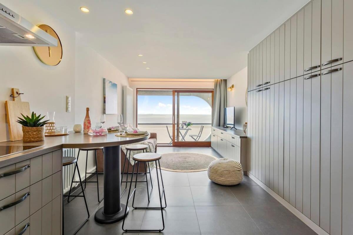 Huswell - Studio With Great Sea View On Terrace Knokke-Heist Eksteriør bilde